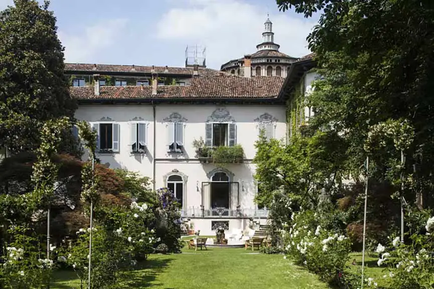 Visita alla vigna di Leonardo Milano